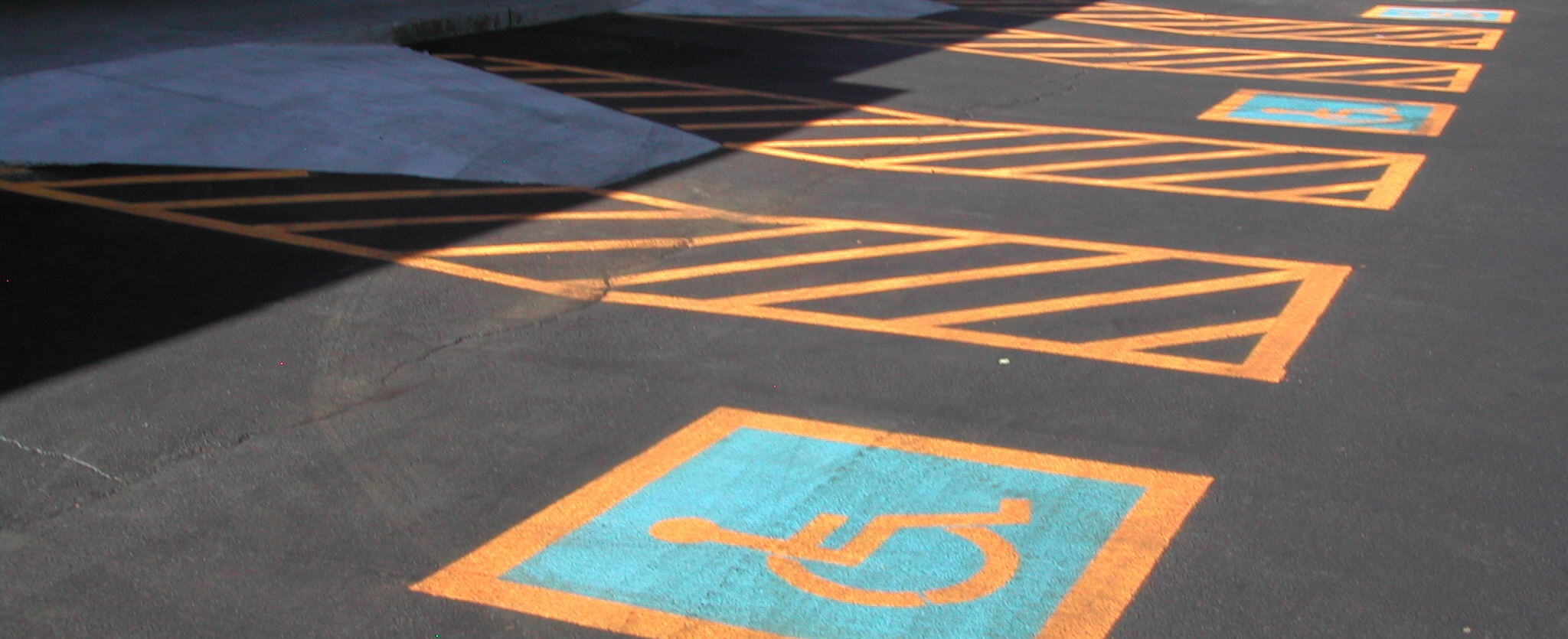 Parking Lot Striping - after