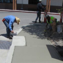 Concrete finishing, repairs and installation